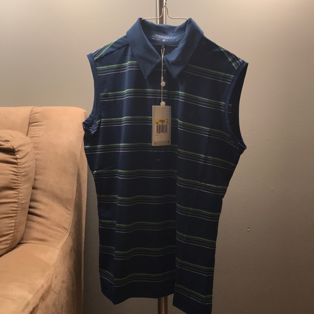 Women’s S Nike Dri-fit Golf Sleeveless Top